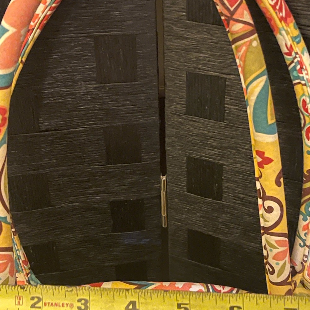 VERA BRADLEY PROVENCAL Eloise Kisslock Purse 9.5 x 12 x 4.5 Preloved - Picture 3 of 16